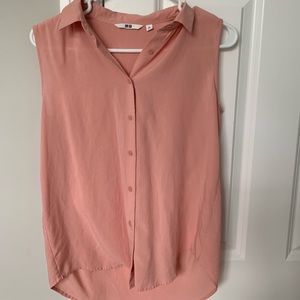 Pink UNIQO tank top blouse